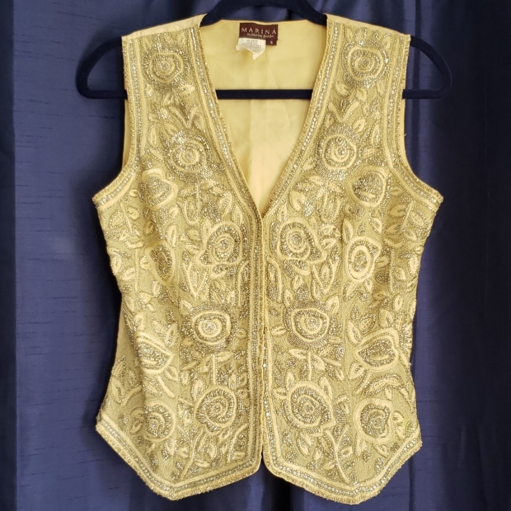 Highly emblished glamorous vest